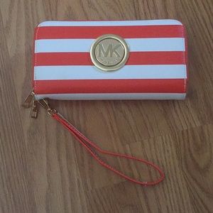 Summer Striped Wallet
